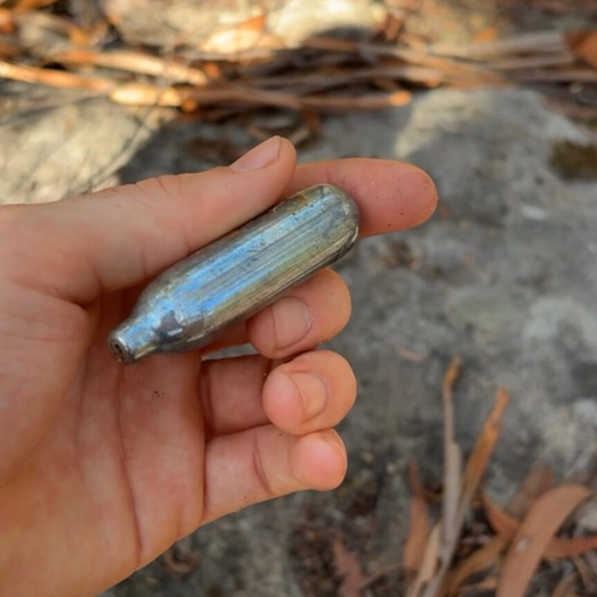 Huge NANG Bottle I found on a run near my house